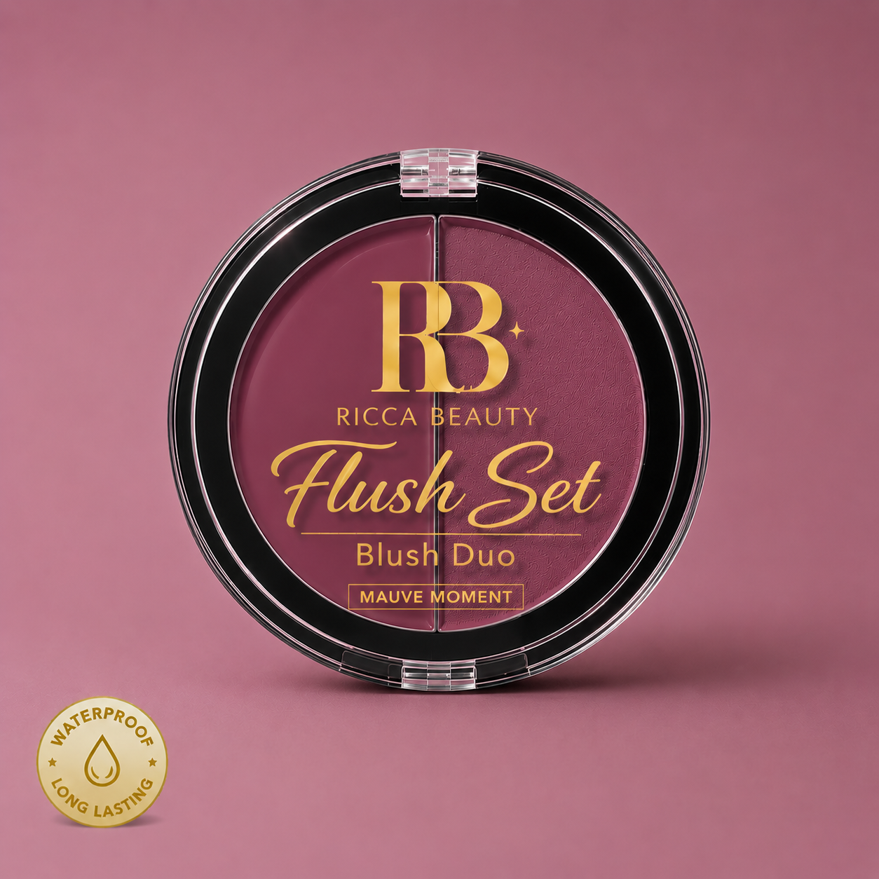 Flush & Set Blush Duo - Mauve Moment