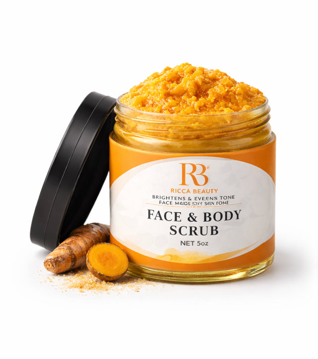 Turmeric & Pineapple Face & Body Scrub